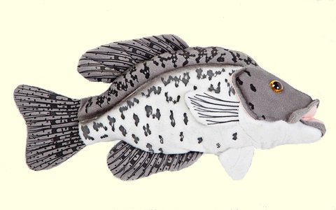 Cabin Critters Stuffed Plush Crappie