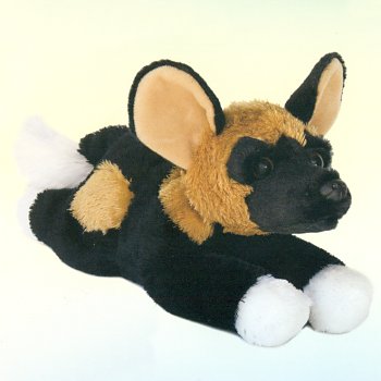 Aurora Stuffed Plush African Wild Dog