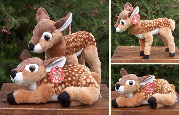 Fiesta Stuffed Plush Fawns