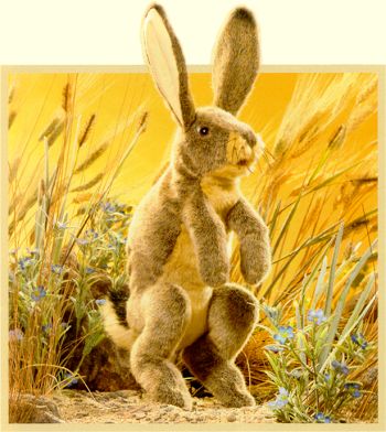 Folkmanis Stuffed Plush Jack Rabbit